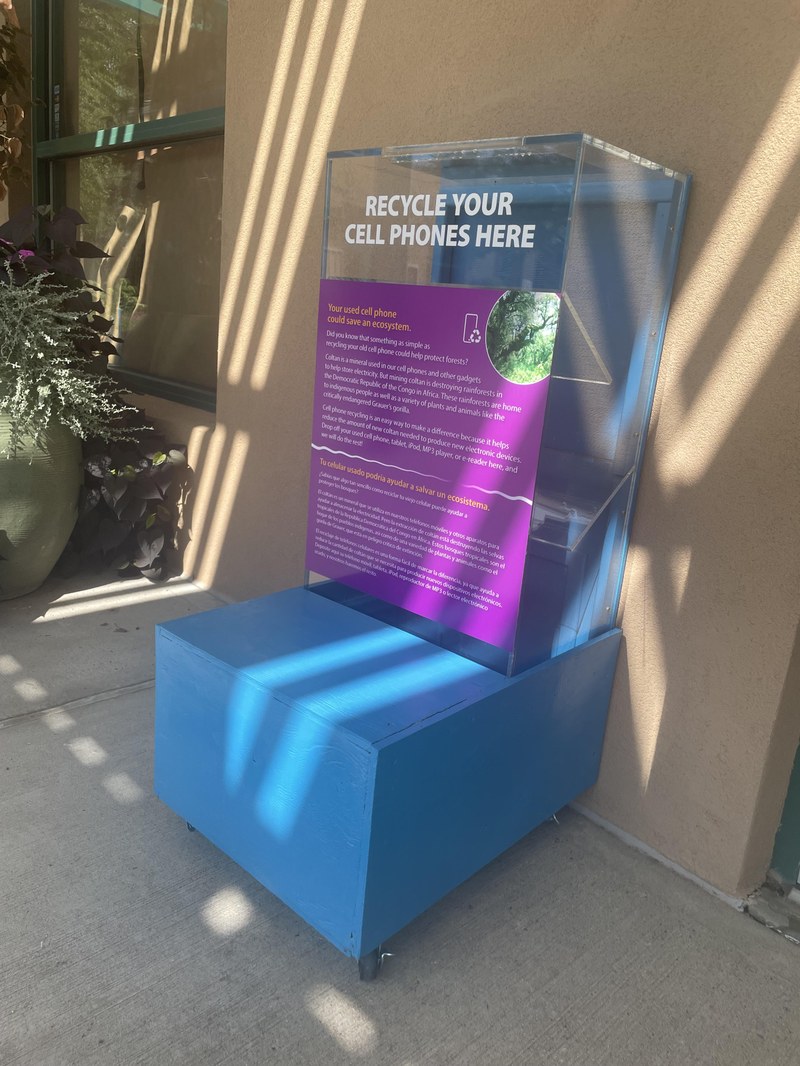 New Electronics Recycling Stations at the Zoo, Garden and Aquarium New Electronics Recycling Stations at the Zoo, Garden and Aquarium
