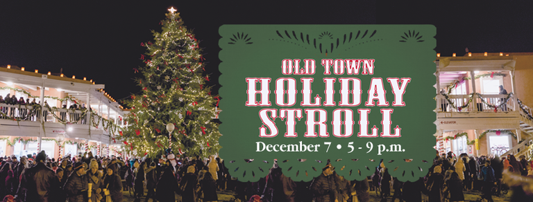 2018 Old Town Holiday Stroll Banner