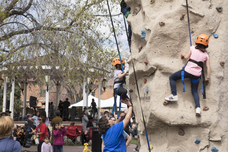 2022 ABQ Bday Climbing Wall