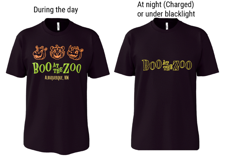 Boo at the Zoo Logo Tshirt Small