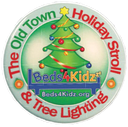 2019 Holiday Stroll Button Logo