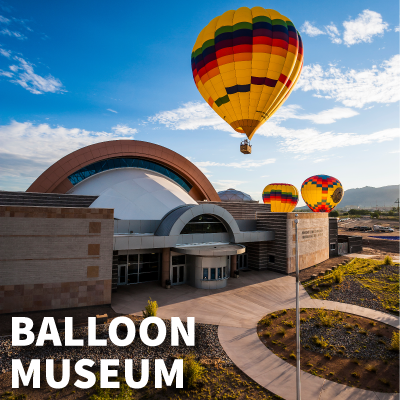 Get tickets for the Balloon Museum.