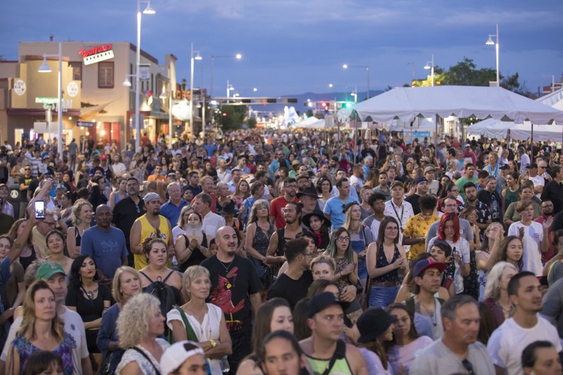 Route 66 Summerfest Crowd