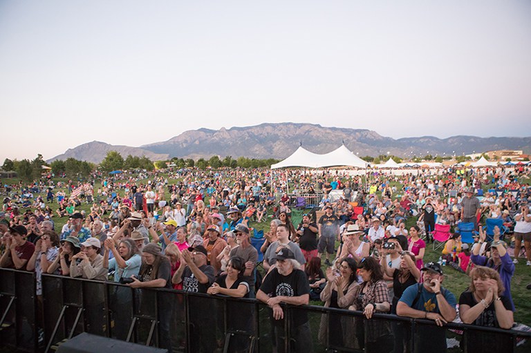 2019 Heights Summerfest Crowd