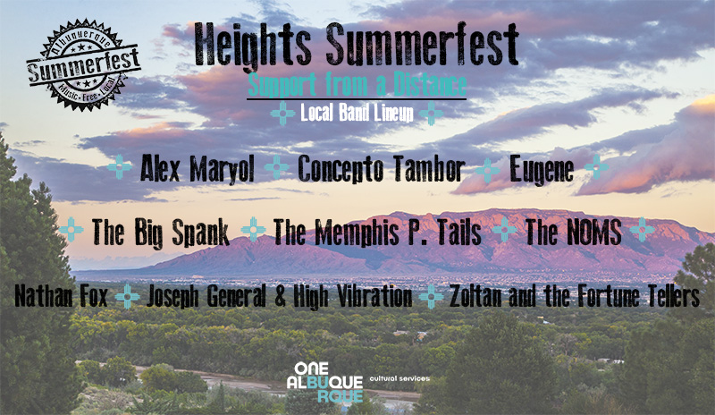 2020 Heights Summerfest - Bands
