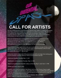 Our Existential Space - Call for Artists 3 Our Existential Space - Call for Artists 3
