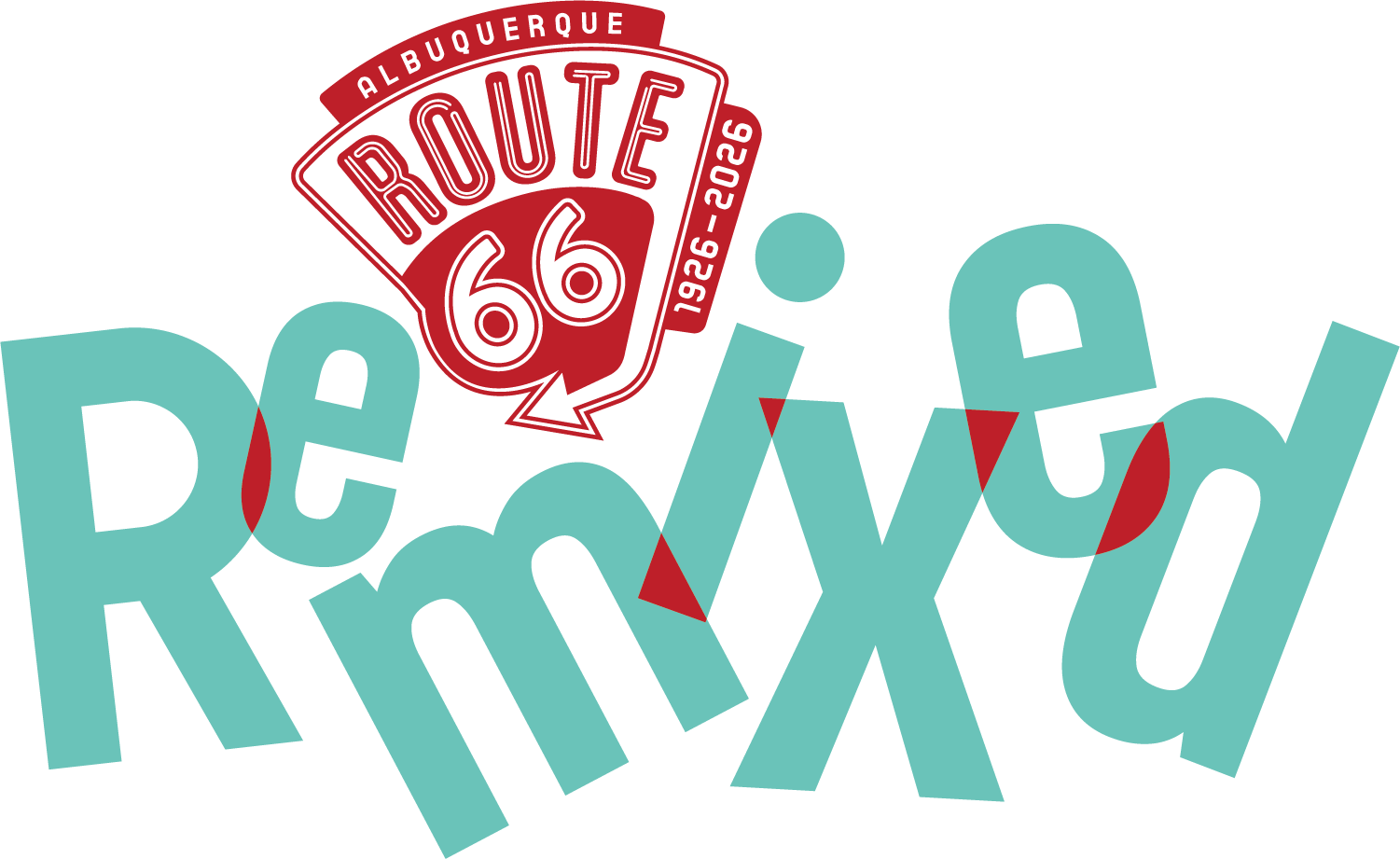 Route 66 Remixed Logo