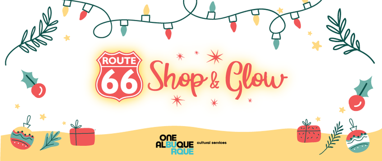 Route 66 Shop & Glow Graphic - New