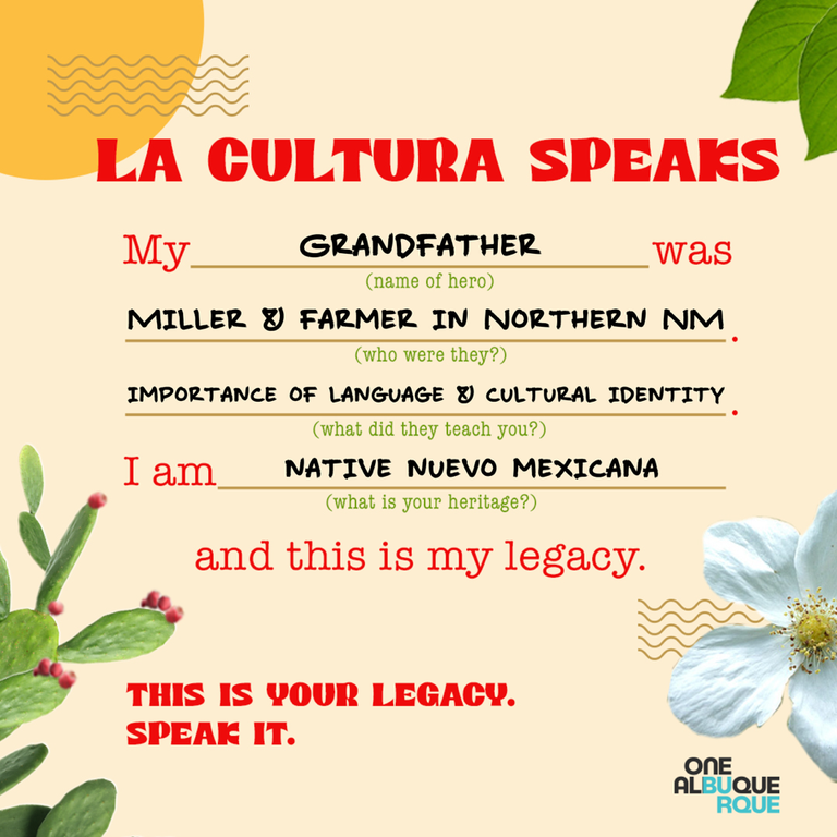 Hispanic Heritage Filled Social Tile 3