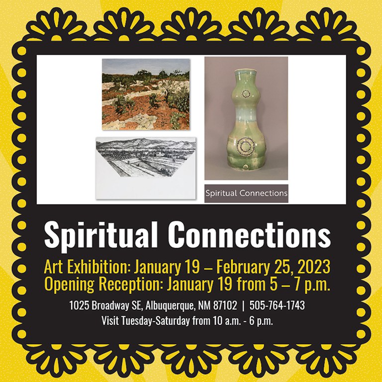 Spiritual Connections - Exhibit Flyer