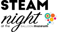 S.T.E.A.M. Night Balloon Museum Logo