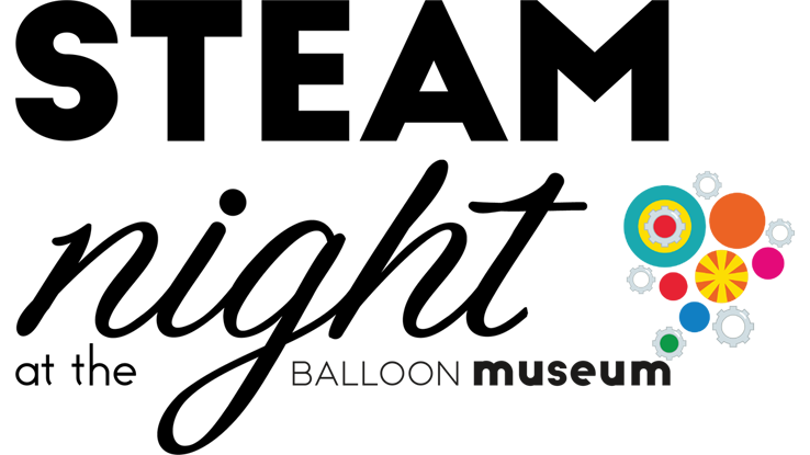 S.T.E.A.M. Night Balloon Museum Logo