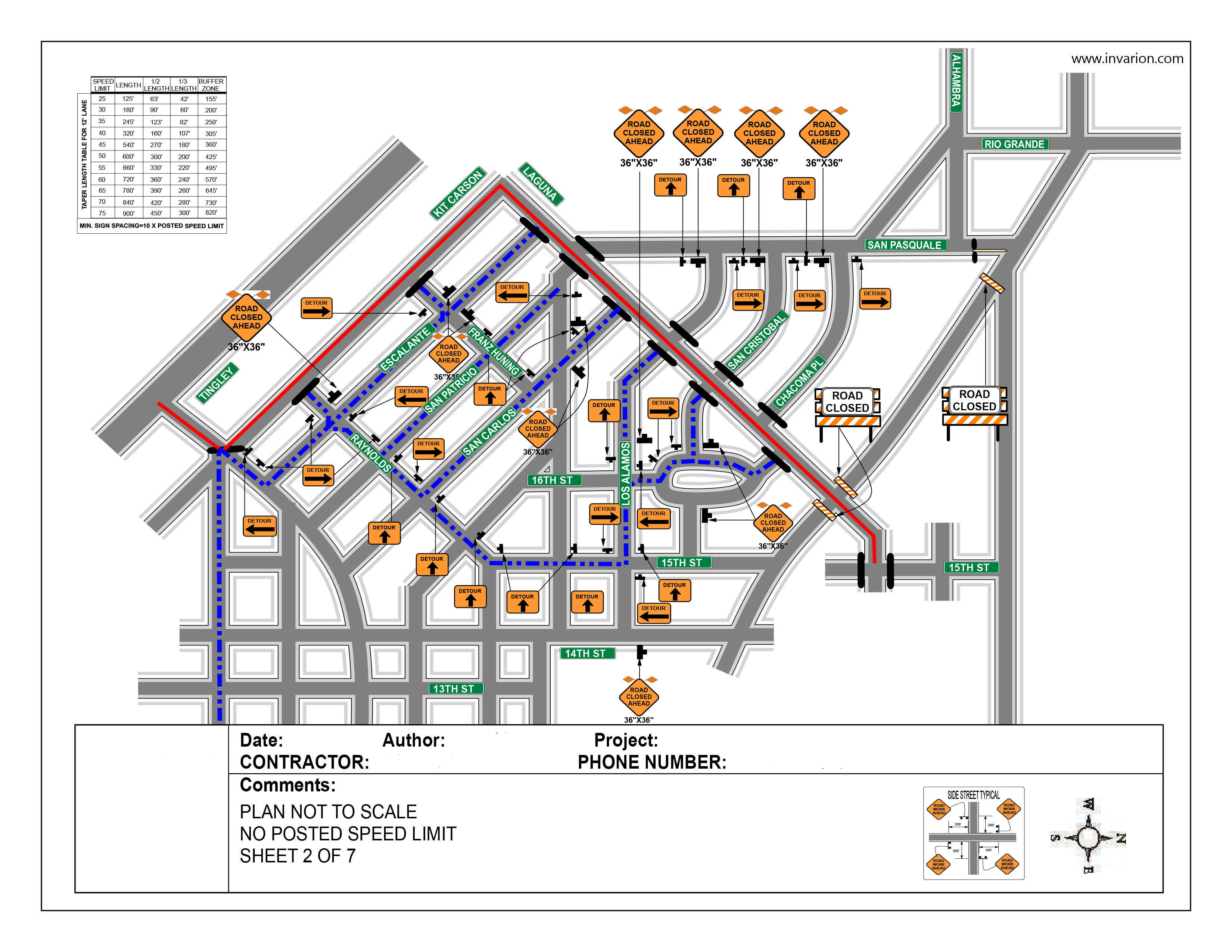 event traffic management plan template