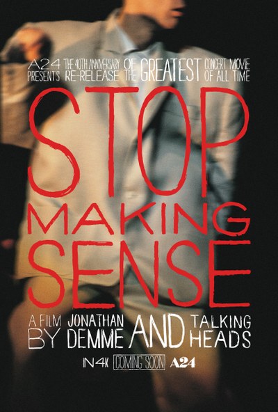 Stop Making Sense Screening with Special Guest Jerry Harrison