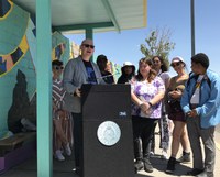 City Dedicates “Vision Zero” Mural at Expo New Mexico