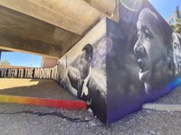 City Honors MLK Jr. with New Public Art Mural Downtown