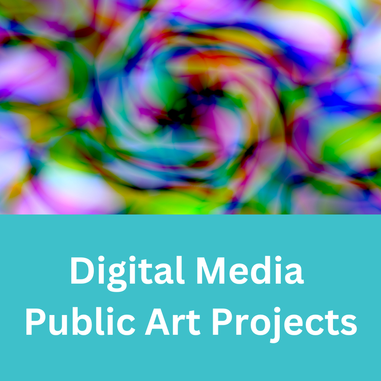 Digital Media Public Art Project Icon