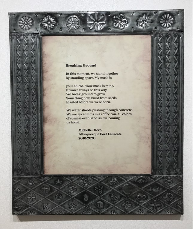 Roberto Gallegos - Punched Tin Frame