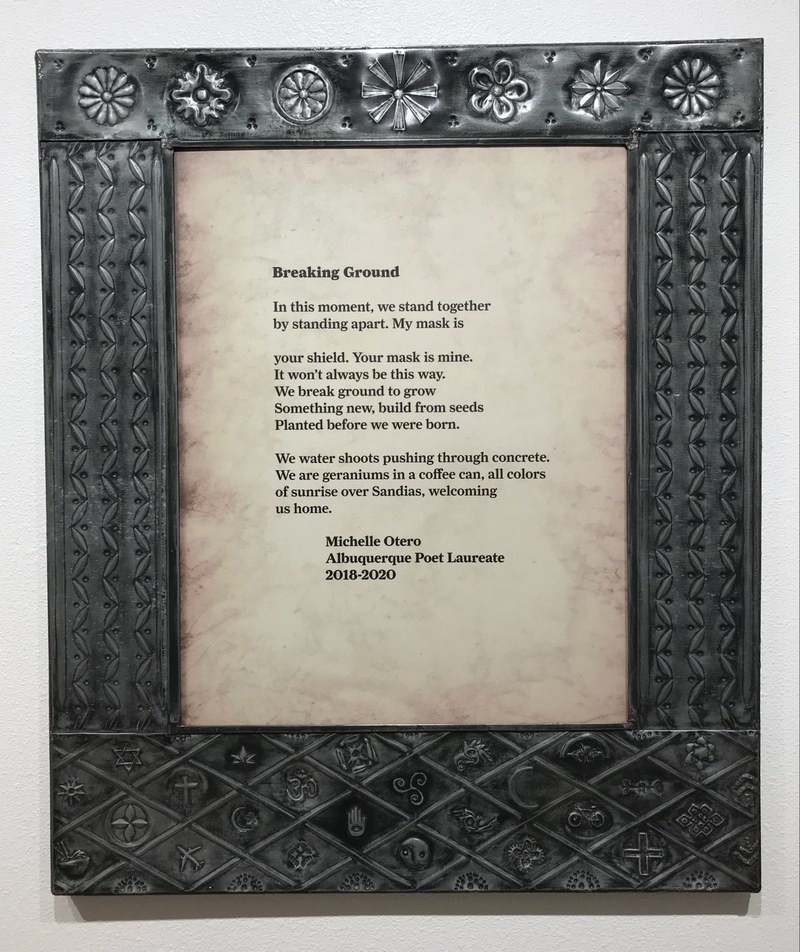 Roberto Gallegos - Punched Tin Frame