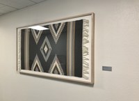 Eugene Vigil, El Matrimonio Blanket, weaving Eugene Vigil, El Matrimonio Blanket, weaving