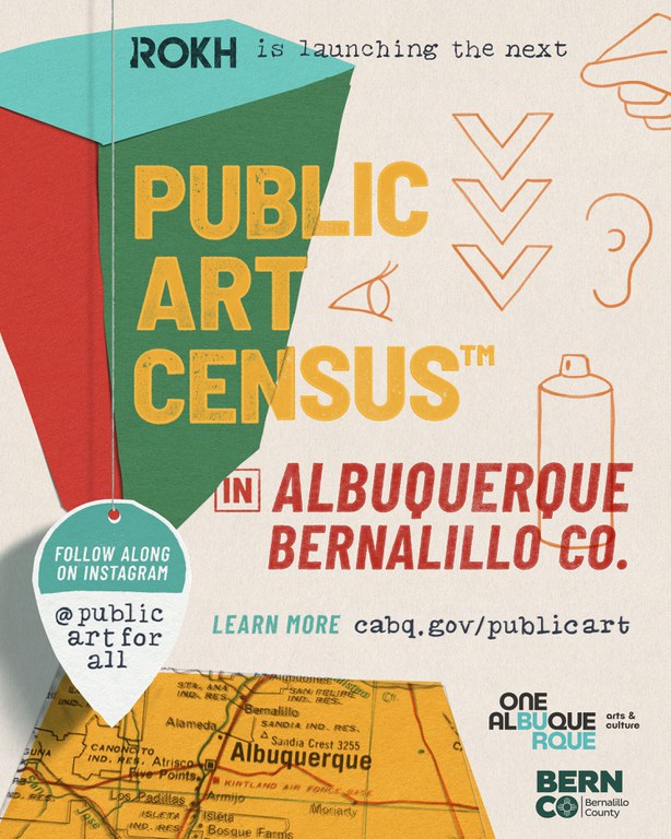 Flyer for the Public Art Census. 