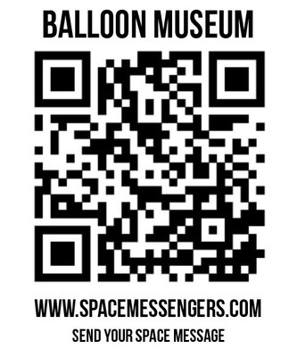 QR code to send space messages to interact with STEMarts Lab's Space Messengers immersive Mixed Reality installation.