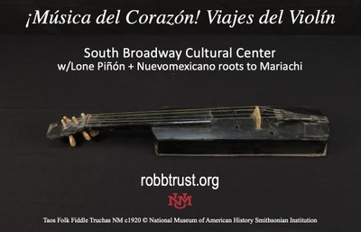¡Música del Corazón! Viajes del Violín 13th Annual John Donald Robb, Jr. Memorial Concert