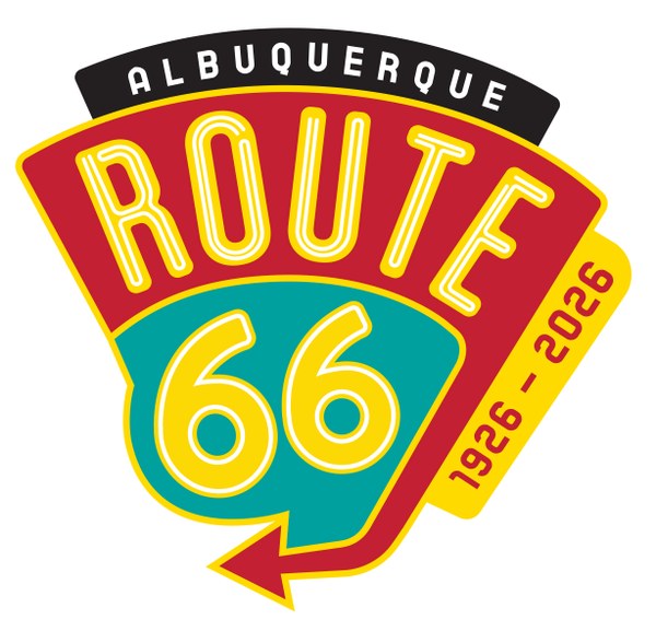 The Albuquerque Route 66 logo.