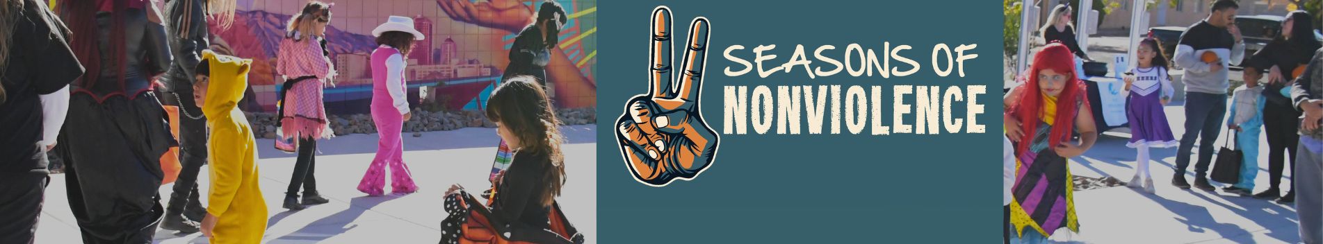 Seasons of Nonviolence Banner
