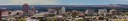 Downtown City of Albuquerque Skyline Facing West Banner