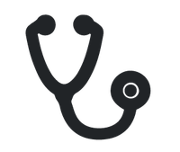 An illustration of a stethoscope.