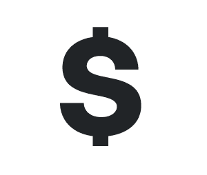 Money Icon Dark PNG