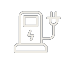 Electric Car Charger Icon
