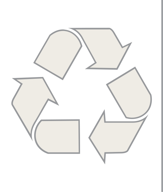 Recycle Icon with Line