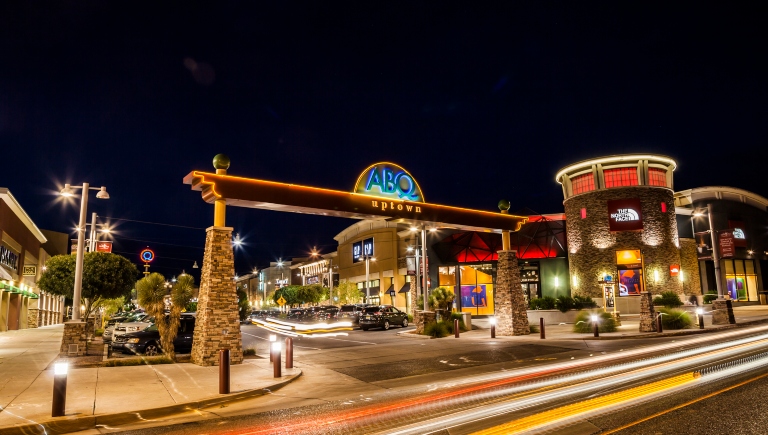 ABQ Uptown at Night