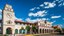 Alvarado Transit Center with Clouds Tile