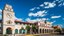 Alvarado Transit Center with Clouds Tile