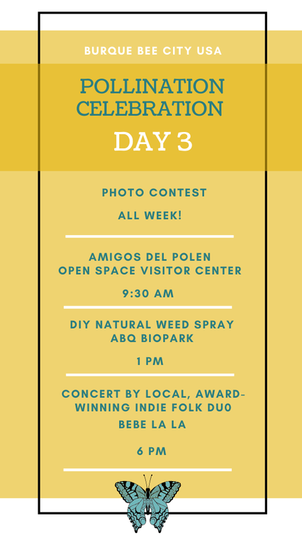 Pollination Celebration: Day Three Agenda