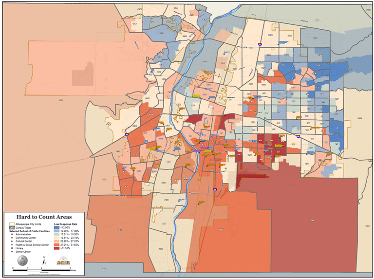 Hard to Count Communities for the 2020 Census