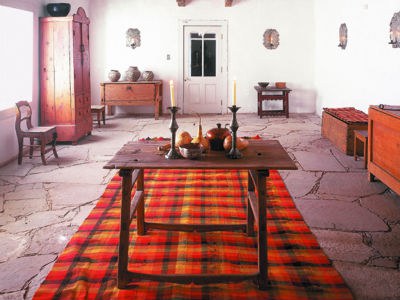 Image of the interior of Casa San Ysidro museum.