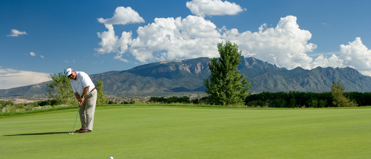 Golfing