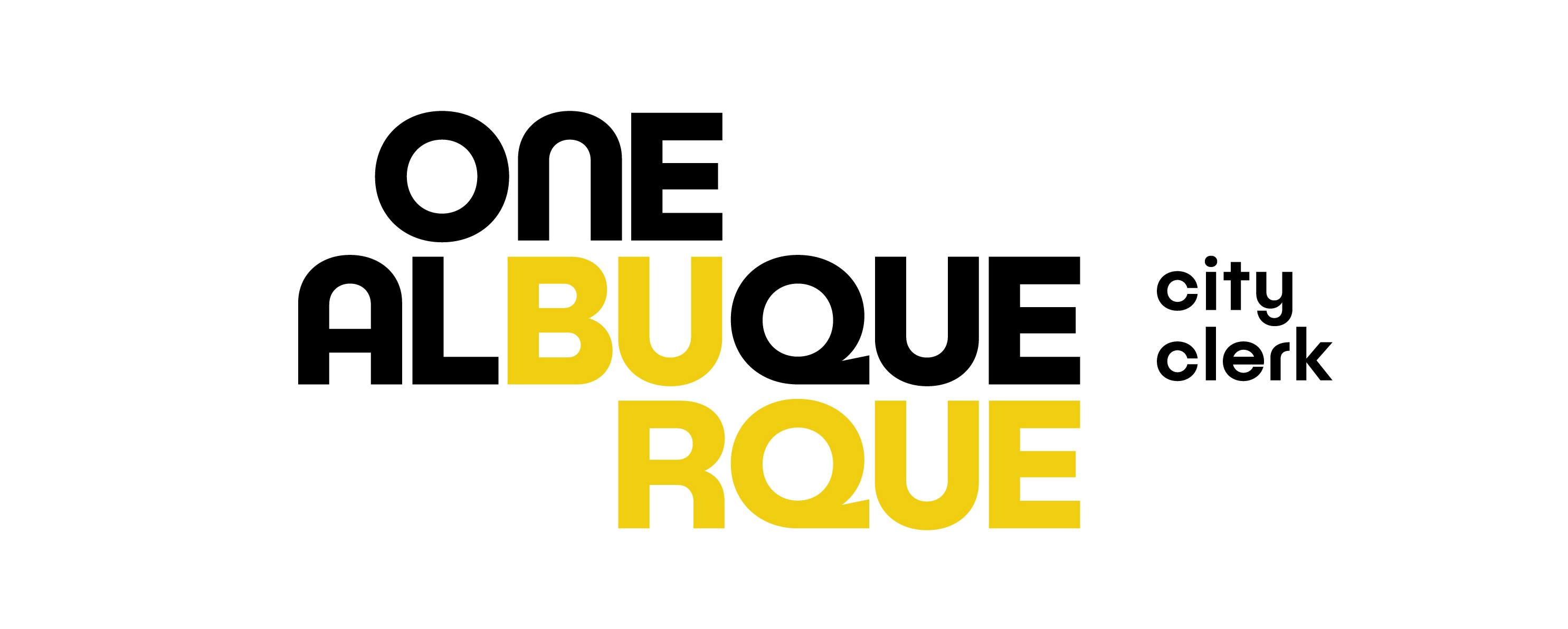 One ABQ Clerk Horizontal Logo