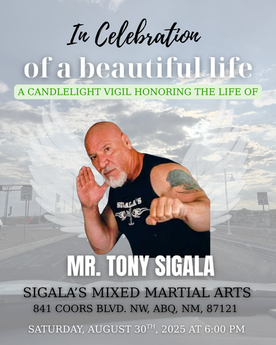City Mourns the Loss of Tony Sigala