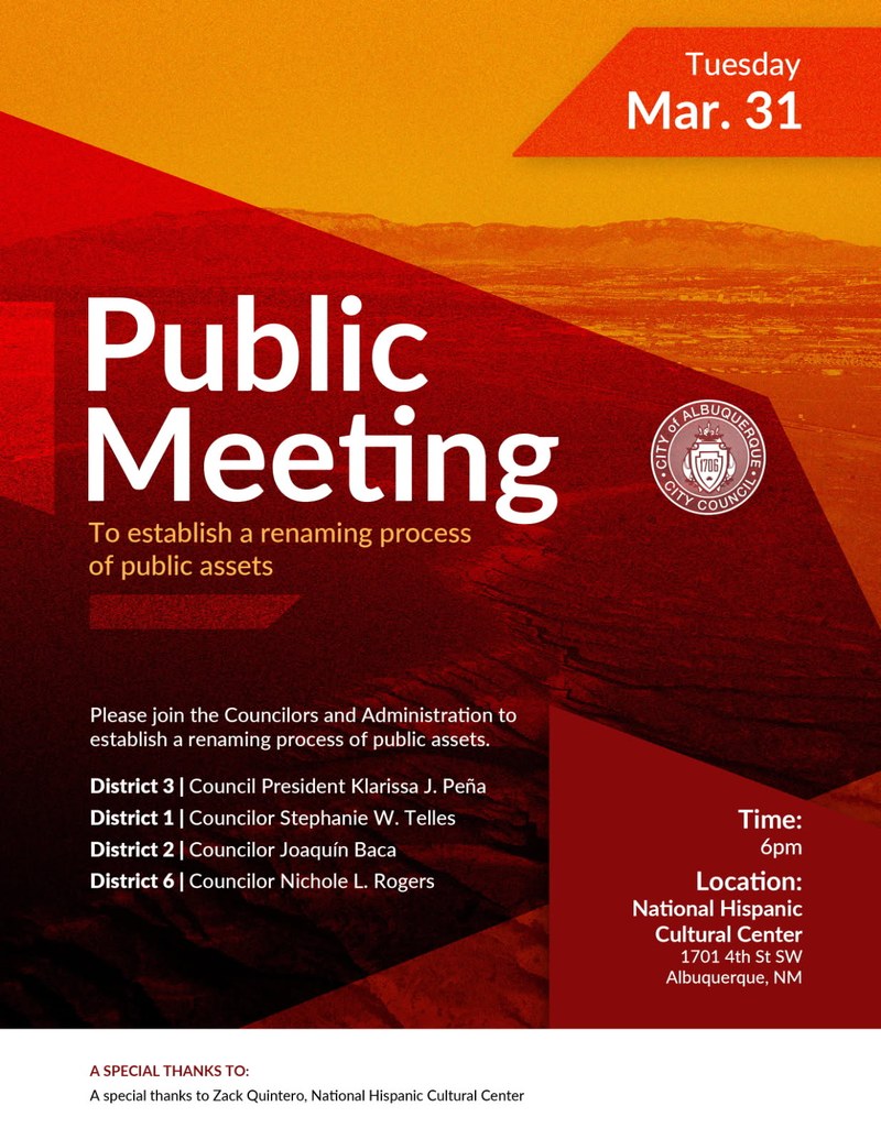 City Councilors and Administration Launch Public Process to Develop Naming and Renaming Standards for Public Assets