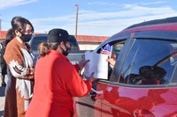 City Councilors Hand Out Breakfast and Groceries to Veterans on Veterans Day