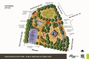 New Crestview Bluff Park Project Moves Albuquerque Forward