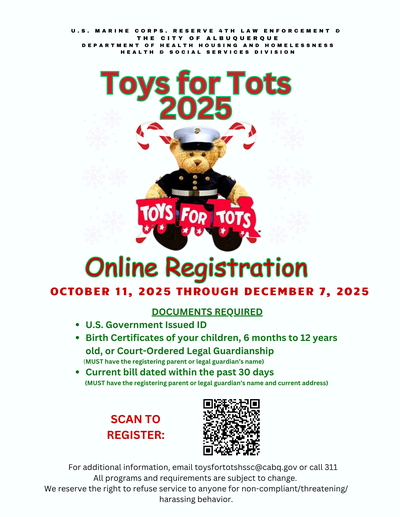 2025 Toys for Tots Season is Here!