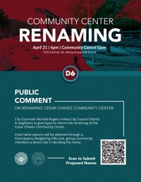 City Councilor Nichole L. Rogers Hosts Community Conversation for Renaming District 6 Community Center