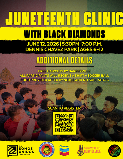Council District 6 Hosts Juneteenth Soccer Clinic with Black Diamonds