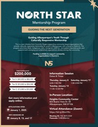 Councilor Nichole L. Rogers Announces "North Star Mentorship Program" Information Session Dates